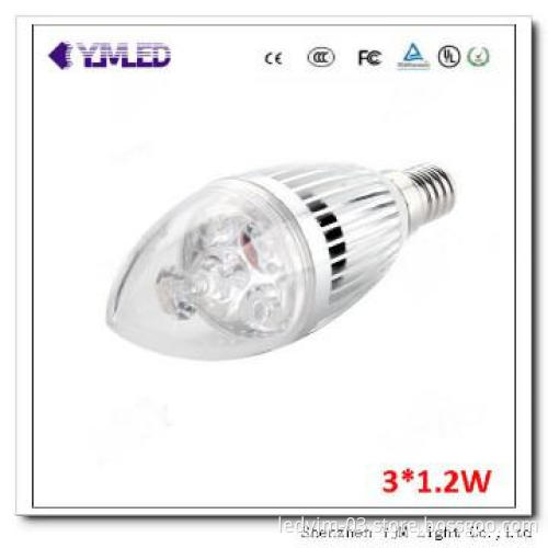 3W Candle Lights Bulb ,CE&ROHS,3 years warranty